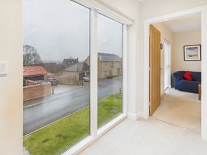 Full Height Windows to Landing- click for photo gallery